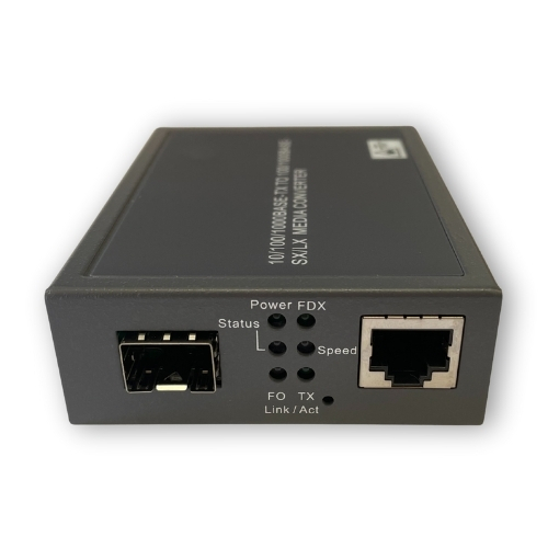 Gigabit Ethernet Media Converter. FOC-TGTX-USFP Unmanaged - Image 2